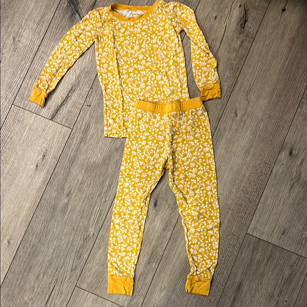 Little Sleepies Golden Poppies 2 piece Kids Pajamas
